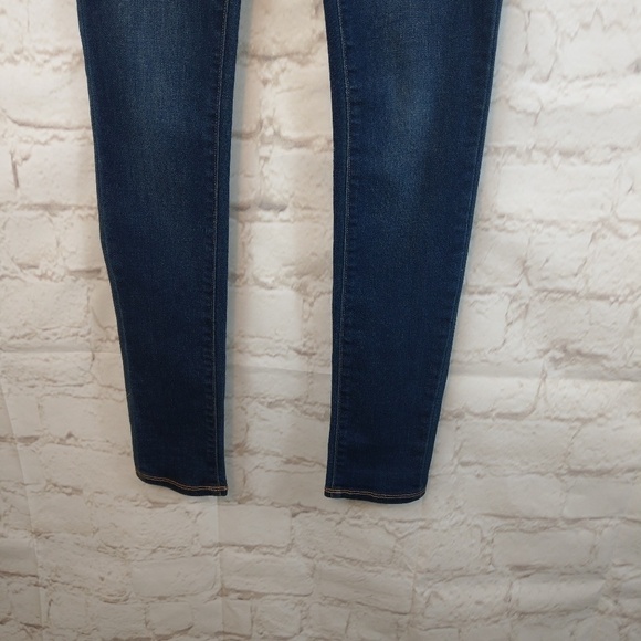 Old Navy girl Rockstar dark wash jeggings - Picture 5 of 8